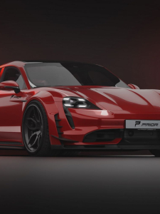 เผย...รถไฟฟ้าหรูแรง Porsche Taycan Turbo S จัดทรงใหม่โดย Prior Design